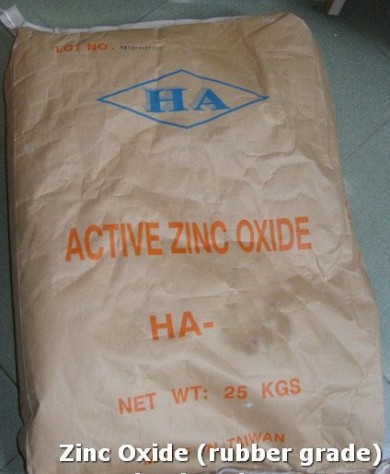Kẽm oxit ZnO HA Taiwan dùng trong ngành cao su mút xốp EVA